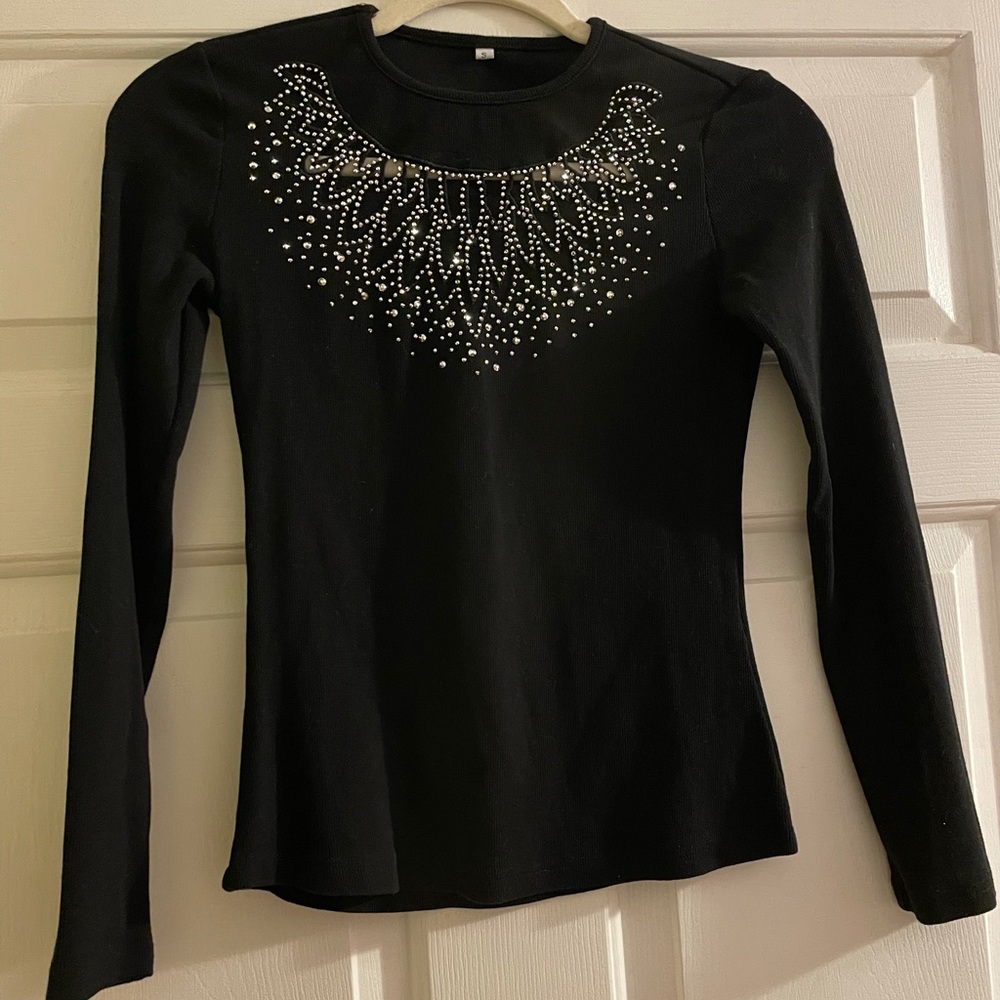 Black LS top
